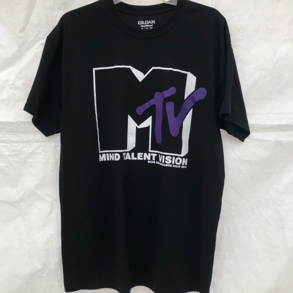 MTV logo Black T-shirt